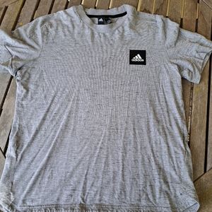Men's grey adidas tshirt